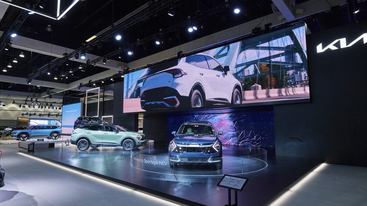 Kia Auto Show Experience EWI Worldwide
